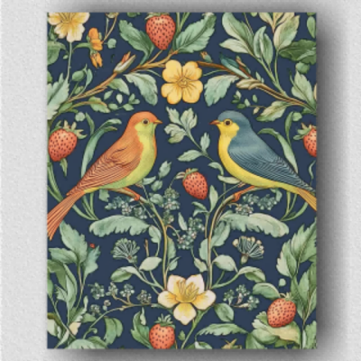 Bird and floral