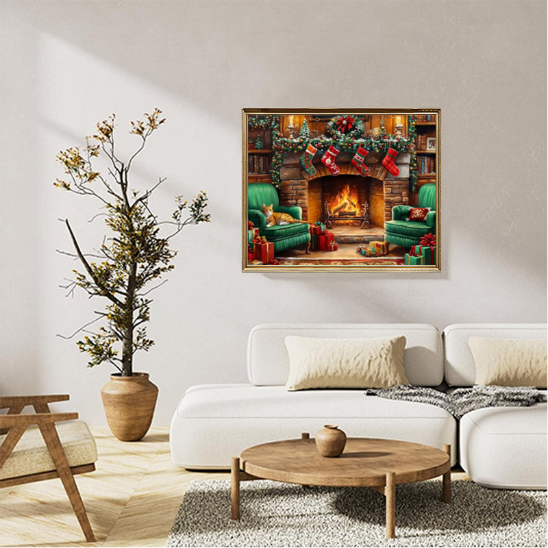 Christmas living room