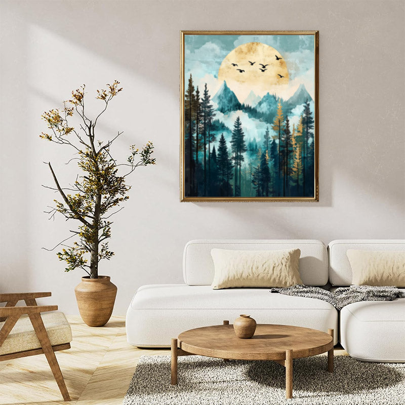 Mountain Forest Trees 01