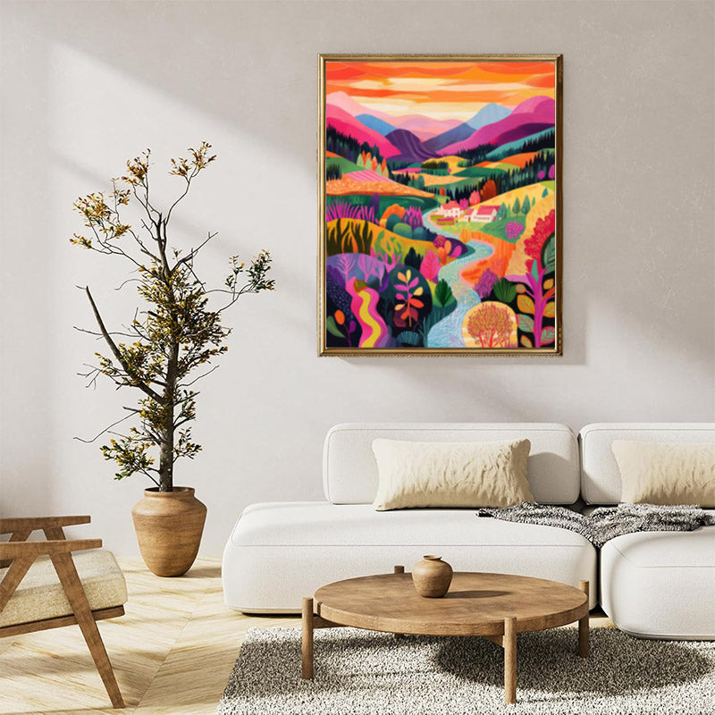Colorful Hill House 06