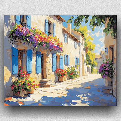 French Village Street 01