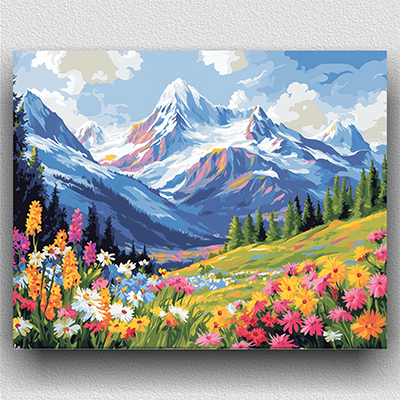 Colorful Wildflowers 03