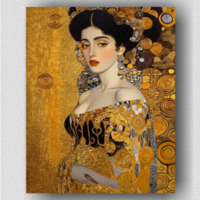 Luxury and wealth woman