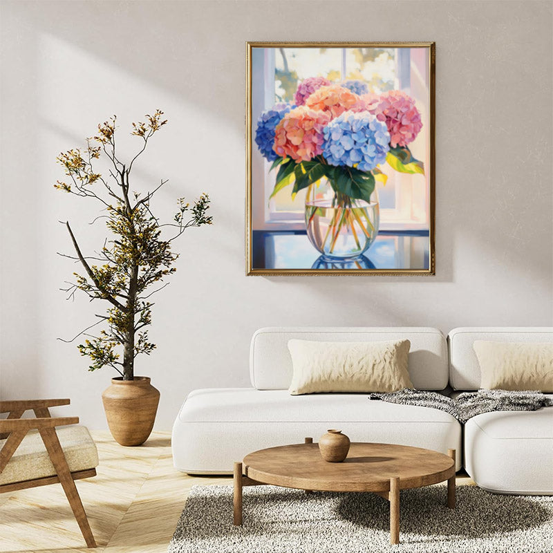 Hydrangeas vase 01