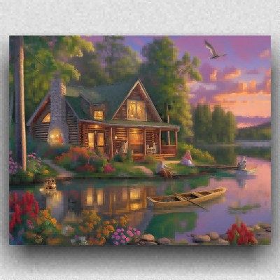 Log cabin