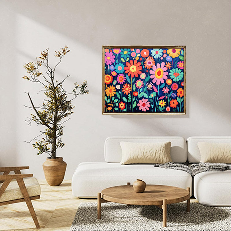 Whimsical Garden Flowers 01