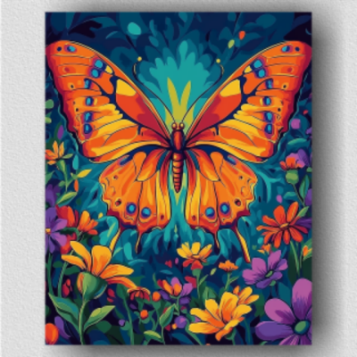 Vibrant butterfly 01