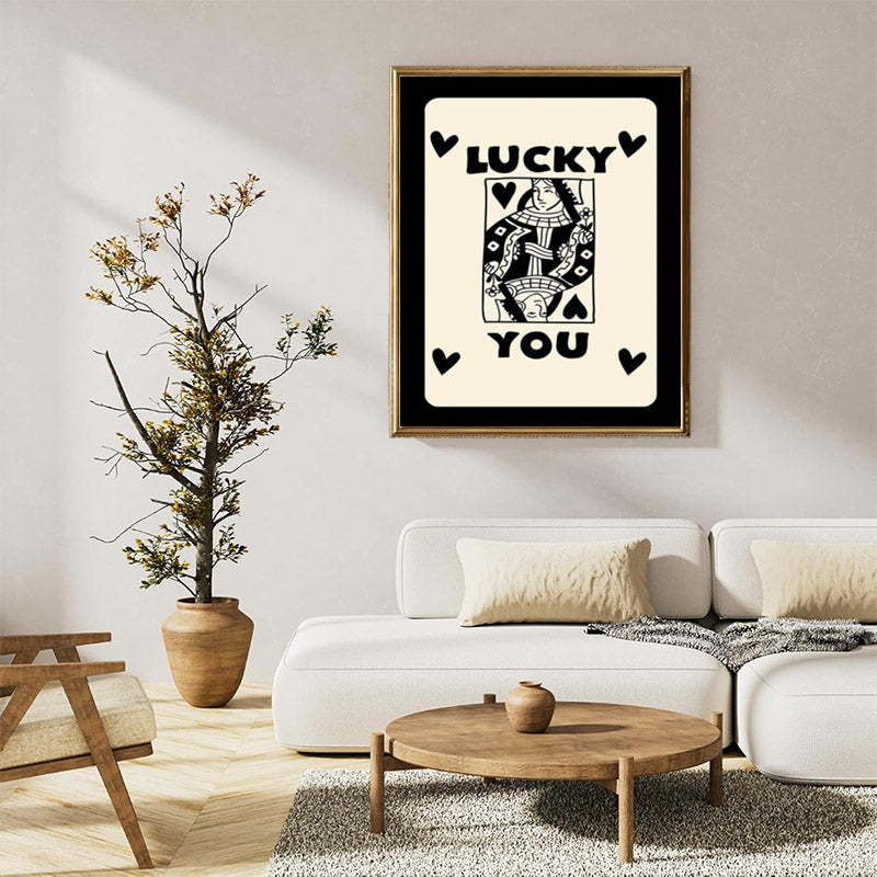 Black and white 02 Lucky You
