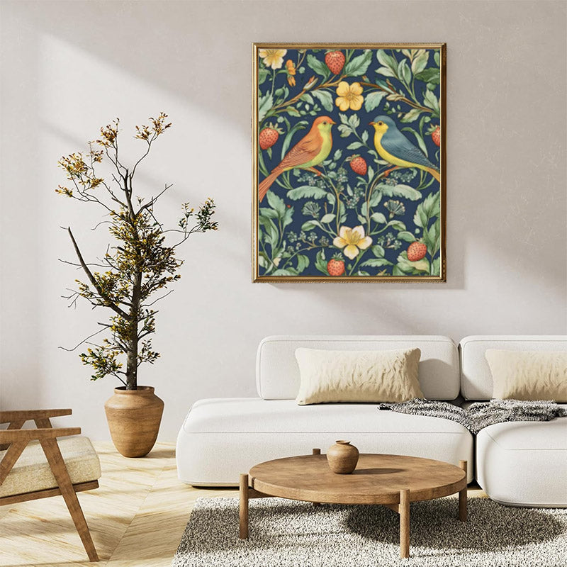 Bird and floral