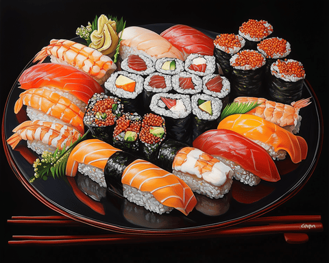 Sushi Platter 01