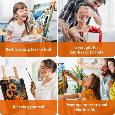 Village painting