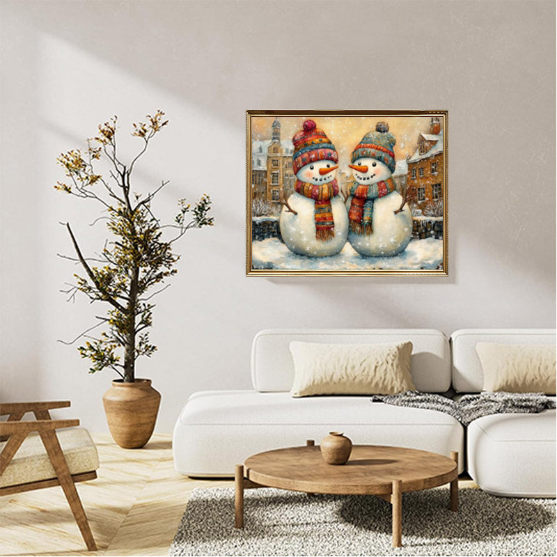 Two snowmen
