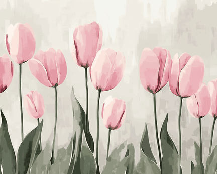 Pink tulips 01