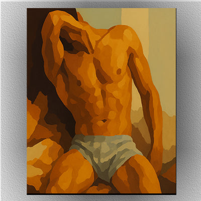 a muscular human