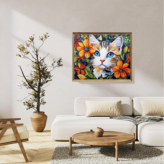 Blue Eyes Cute Cat 01