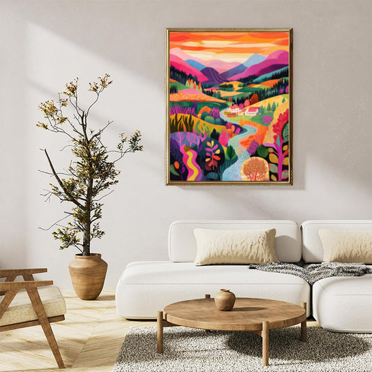 Colorful Hill House 06