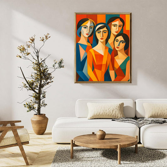 Vibrant and modern art