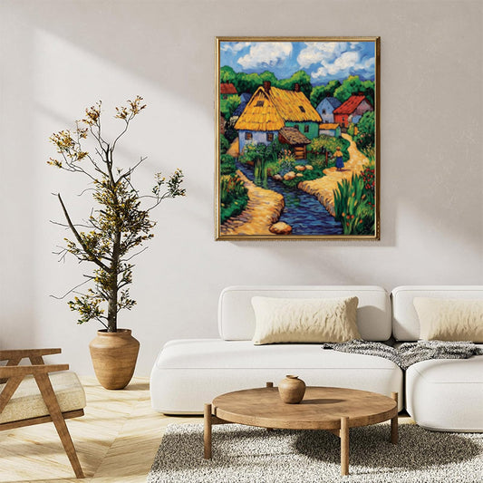 Old thatched house