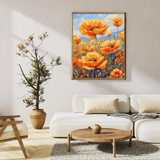 Beautiful orange flowers 02