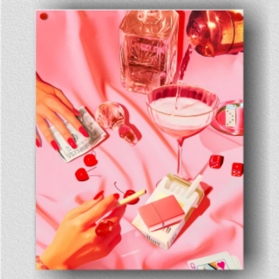 Pink Series 2 - Poker