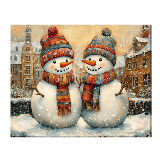 Two snowmen