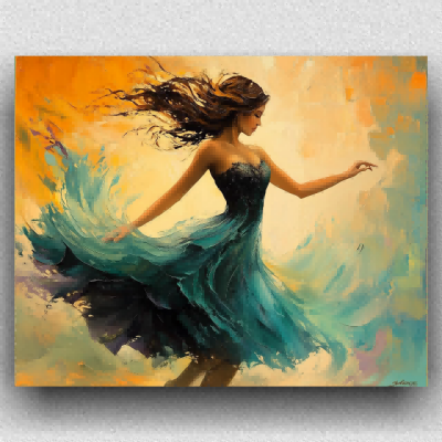Dancing woman