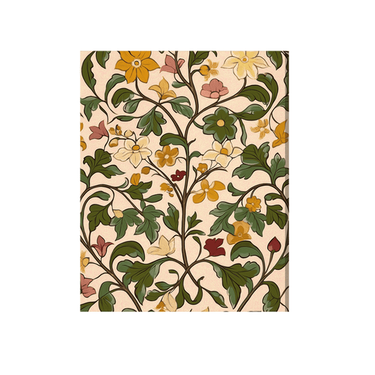 Floral vines and leaves