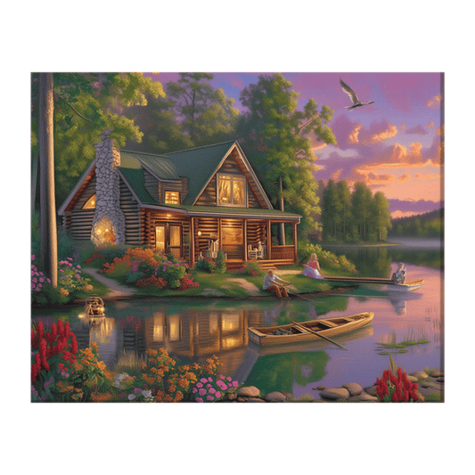 Log cabin