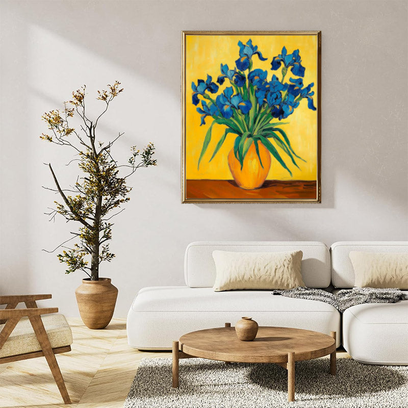 Blue flowers