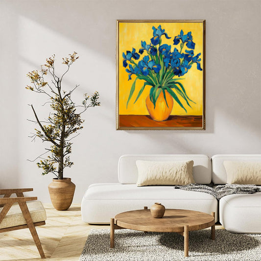 Blue flowers