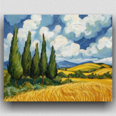 Wheat fields