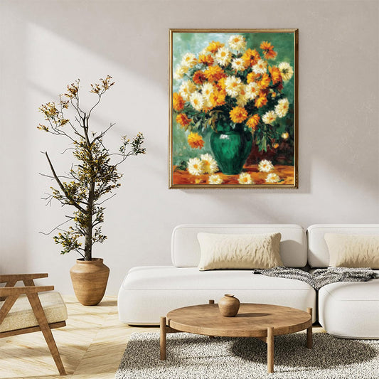 A bouquet of chrysanthemums
