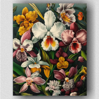 Vintage orchid