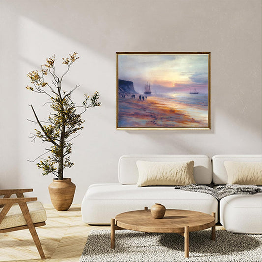 Painting of the beach