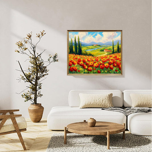 Field of poppies
