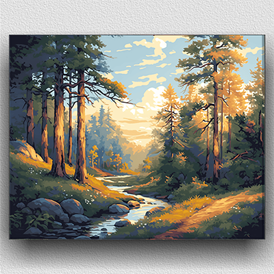 Abstract Autumn Valley 01