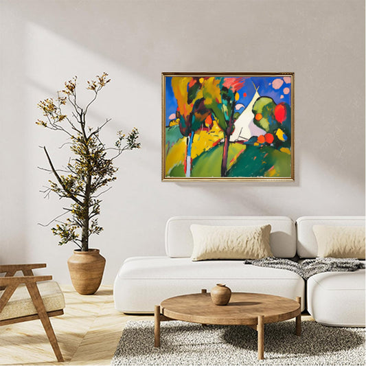 Expressionist landscape