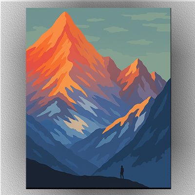 a majestic mountain