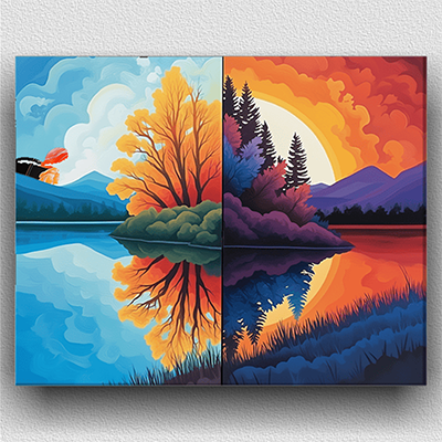 Two Contrasting Elements