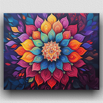 Colorful Mandala 01