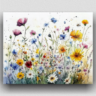 Colorful Wildflowers 01
