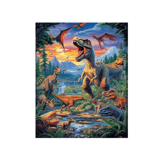 Various dinosaurs