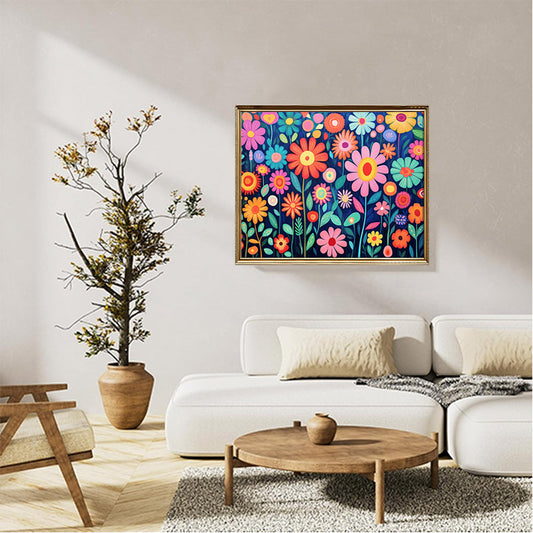 Whimsical Garden Flowers 01