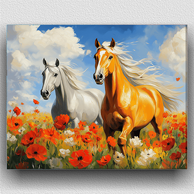 Two Running Horse 01
