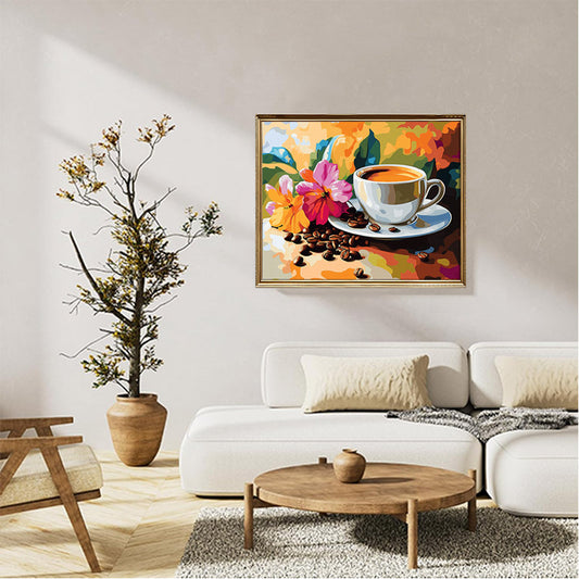 Flower and Coffee Cup 01