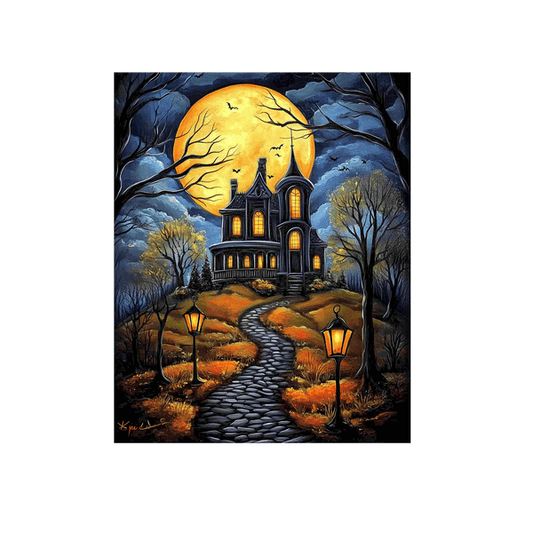 Halloween haunted house