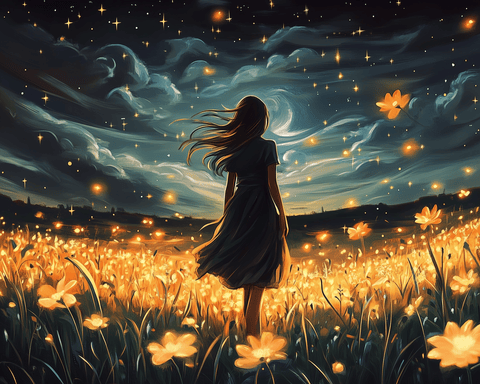 Whimsical Fields Girl 05