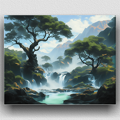 Waterfall Scenery 01