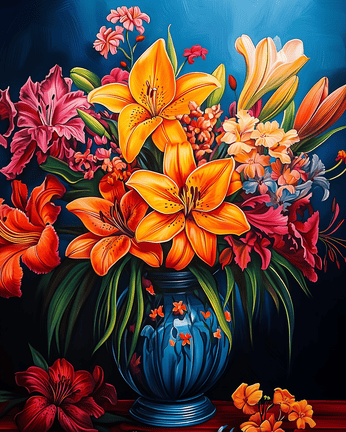 Lilies and flowers 01
