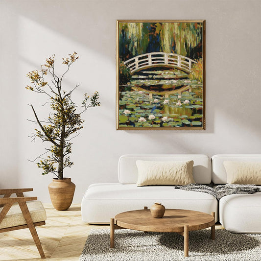 Water lily pond